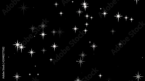 Cinematic Glowing Star Effects Overlay & Abstract Particle Background Video Pack.Magic Star Overlay,Motion Background.Aesthetic Stars & Galaxy Particle Effects Pack.Magical Overlay Video Background