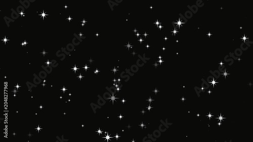 Cinematic Glowing Star Effects Overlay & Abstract Particle Background Video Pack.Magic Star Overlay,Motion Background.Aesthetic Stars & Galaxy Particle Effects Pack.Magical Overlay Video Background