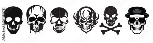SKULLS VECTOR.eps