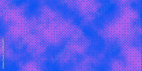 Cuadro en lienzo Pixelated bitmap gradient