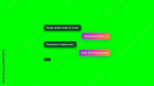 Developers coding project assets ready deploying staging site daily