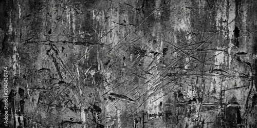 Fotografie Old grunge aged wood texture background with vintage rough surface design