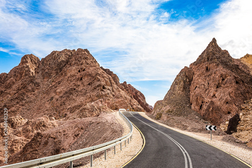 Asphalt highway