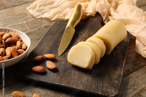 Cutting board with tasty ma...
