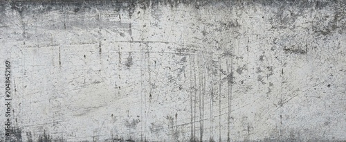 Grey Concrete grunge wide wall Background