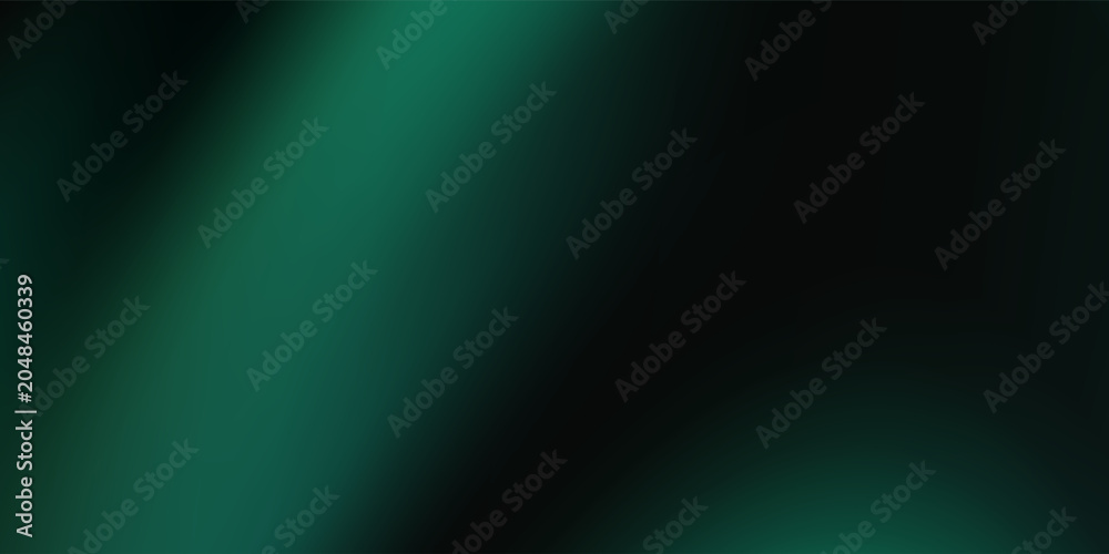 Fototapeta premium Green to Black Color Gradient Background,Trendy Ombre Background for Event Marketing. pattern texture eps 10