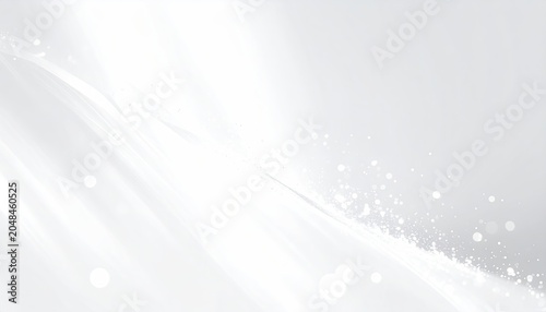 Abstract White Light Streaks and Sparkles Background.