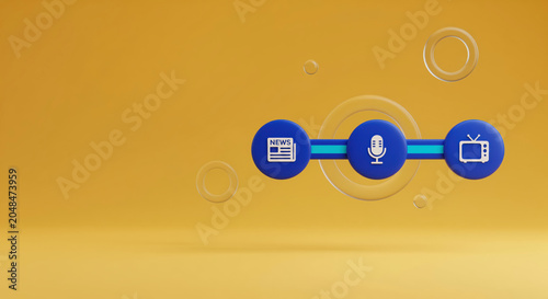 Media broadcasting strategy for news, podcast and television distribution across streaming channels helps publishers plan audience reach, program scheduling and journalism updates
