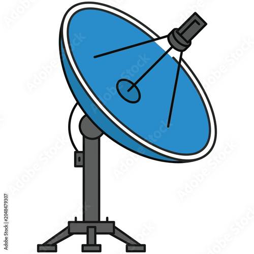 Photos Satellite dish antenna for wireless communication and signal reception