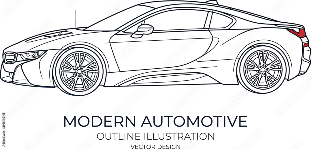 Fototapeta premium car vector illustration