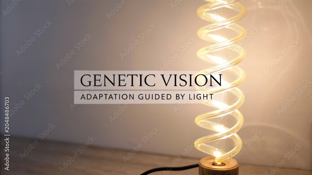 Obraz premium Unique Spiral Light Lamp Creating Warm Ambiance in Modern Decor with Artistic Design and Soft Glow for Home Interior Inspiration