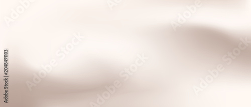 Tableau sur toile Gentle pearl gradient background, Light cream ecru color, Beige satin bg fashion