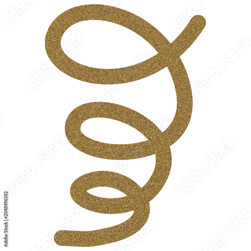Retro Curly Line Noise