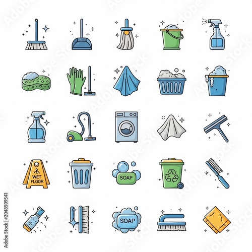 Clean Canvas Icons: A Palette of Pristine Possibilities