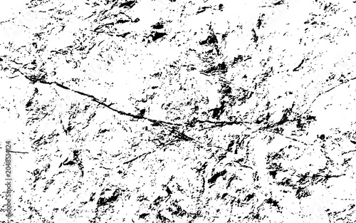 Distressed grunge texture with heavy grain, black and white weathered surface overlay, vintage rough stone effect for graphic design