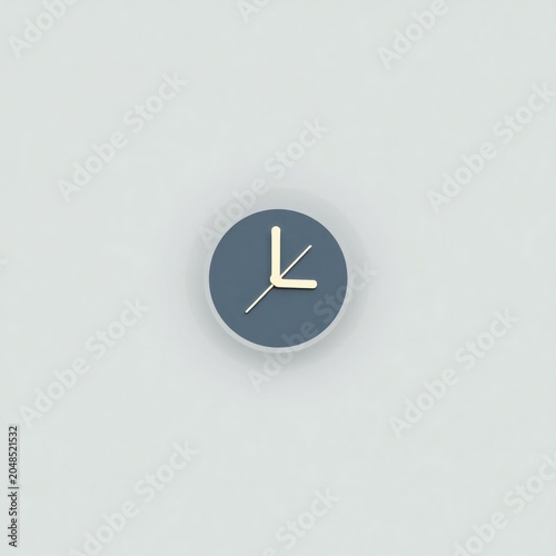 wall clock vector illustration