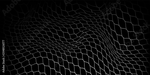 Mesh texture for fishing nets. Seamless pattern for sportswear or soccer goal, volleyball net, basketball hoop, hockey, athletics. vector illustration. Abstract net background for sports.