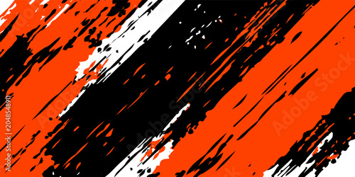 Bilde på lerret dynamic grungy backgrounds in different formats for your sports floorball design