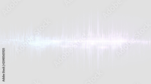 Fotografie Abstract sound energy png with electronic waveform curve, bright audio signal display, musical frequency spectrum, stereo mix pattern and creative glowing background design