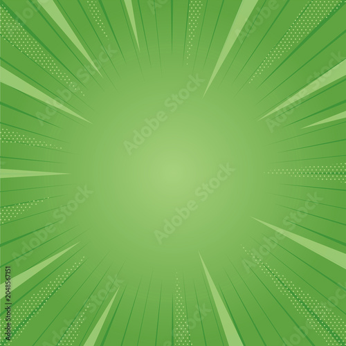 Light Green Sunburst Radial Background for Spring Promotion, ライトグリーン 放射線 背景