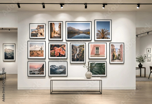 Photo gallery salon style