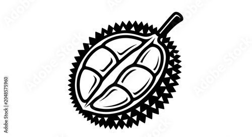 vector illustration of a cartoon hedgehog