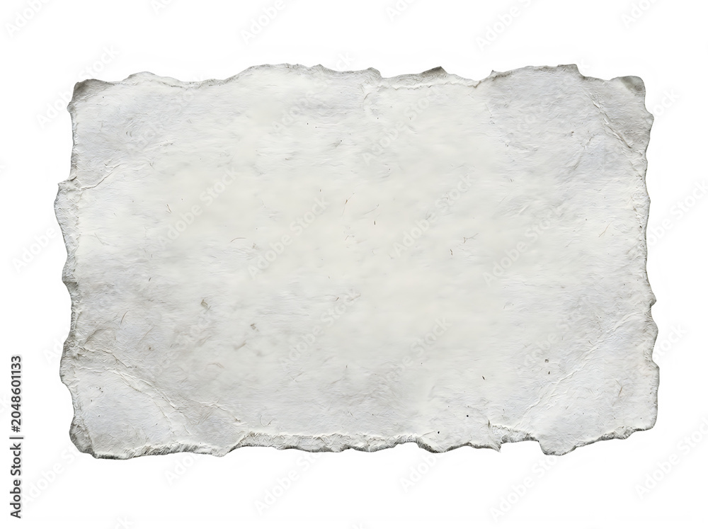Obraz premium Old parchment paper with worn edges