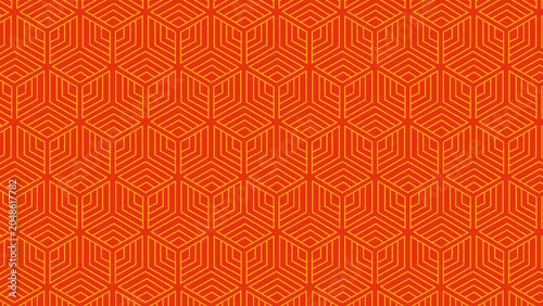 Abstract Cube Lines Background