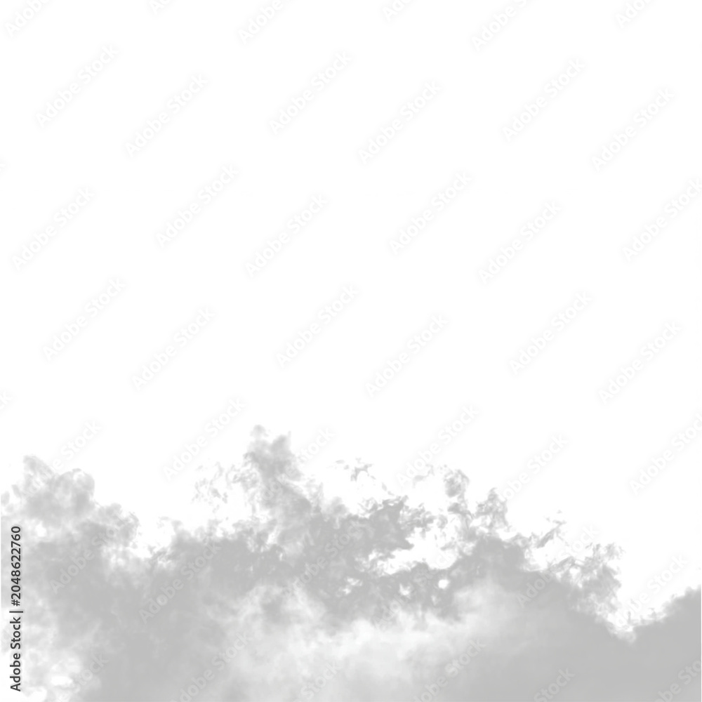 Fototapeta premium Realistic smoke explosion with dusty mist clouds and transparent vapour isolated on dark background atmospheric vector design art