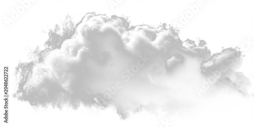 Obraz na plátne Realistic smoke fog effect with transparent vapour clouds and atmospheric mist i