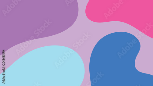 Φωτογραφία Fresh Blue Wave Background