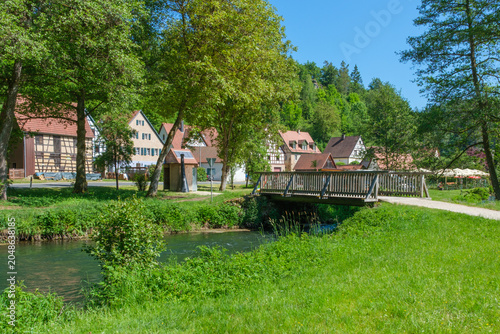 Langsdorf am Pegnitztalradweg Bayern Mittelfranken Nürnberger Land