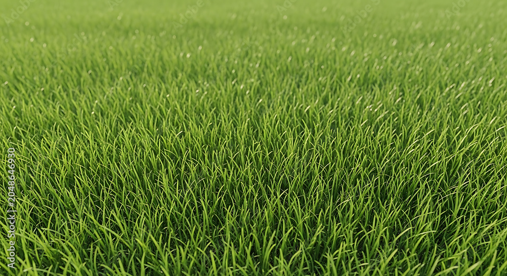 Obraz premium A close up view of lush green grass blades showcasing a natural and vibrant outdoor setting lawn field