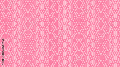 Seamless Geometric Arrow Pattern Background