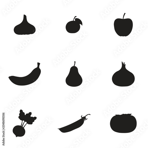 Educational Fruits and Vegetables Spelling and Color Matching Worksheet