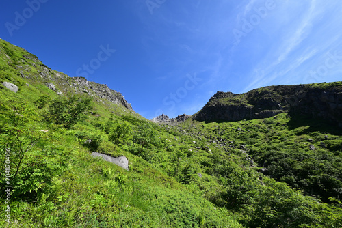 Climbing Mt. Yakedake, Nagano, Japan