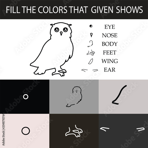 Animal Color Matching Worksheet for Kids – Educational Learning Activity with Wild and Domestic Animals