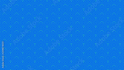 Blue Diamond Grid Pattern Background