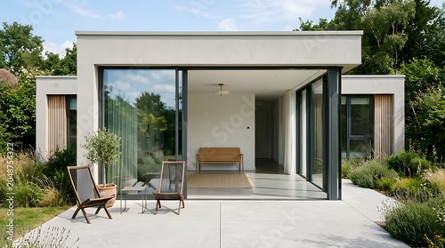 Modern House Extension Seamlessly Blends Indoor Outdoor Living