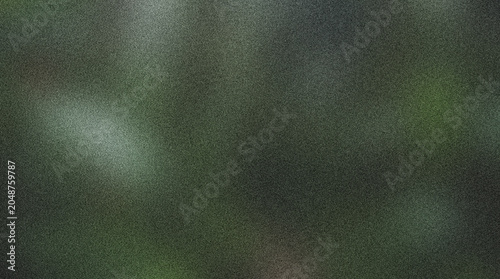 Blurry green and gray textured abstract background with white spots