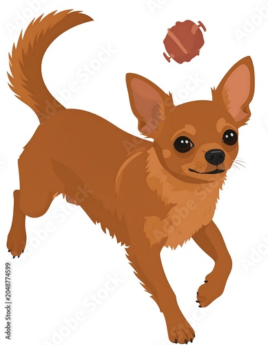 Cute brown dog with floppy ears and collar.