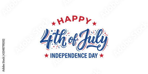 Happy 4th of july independence day 250 year celebration patriotic greeting