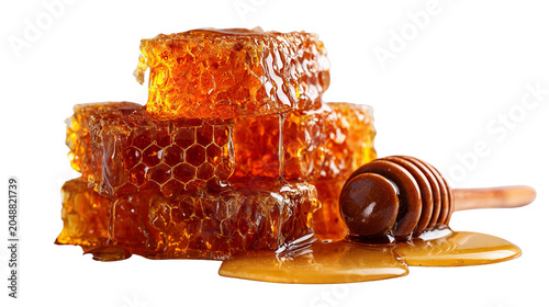 honey and honeycomb