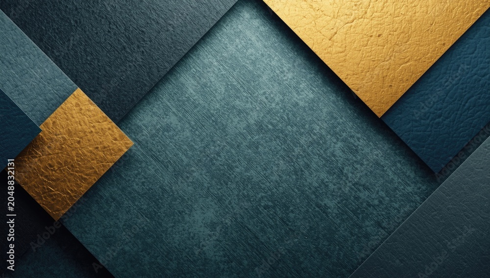 Fototapeta premium Textured design featuring abstract geometric forms with a modern aesthetic