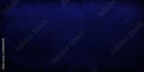 Canvas Print Dark textured navy blue background with rough edges and a subtle gradient effect, evoking a sense of depth and mystery