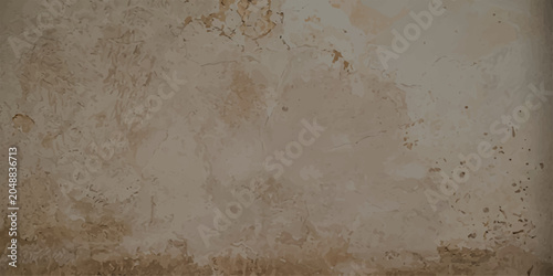 Quadro su tela A close-up shot reveals the weathered texture of an old concrete wall, its surface marked by time and decay with subtle patches of rust and discoloration, evoking a sense of history and neglect
