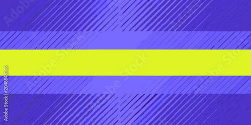 Fotografija Diagonal stripe pattern with periwinkle and yellow coloration