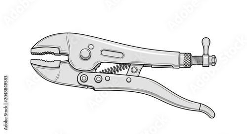 Adjustable gripping tool for gripping objects.