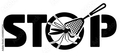 Foto stop mosquito pest control icon
