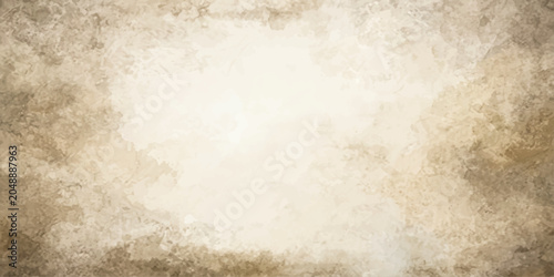Foto A textured, antique parchment paper with a warm, aged appearance and subtle central glow, reminiscent of a historical document or a rustic background